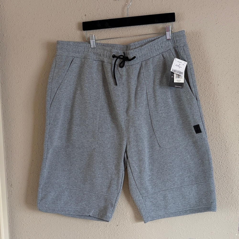 Men's Athletic Shorts in Light Gray